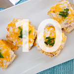 10-Cheesy Bread Bites