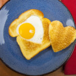 Heart-Shaped Eggs in a Basket