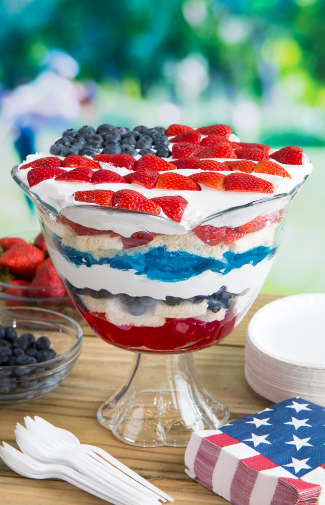 4th of July Recipes: American Flag Trifle