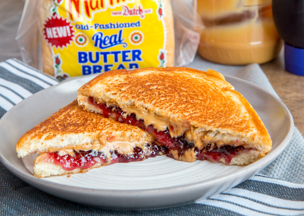 grilled pb and j