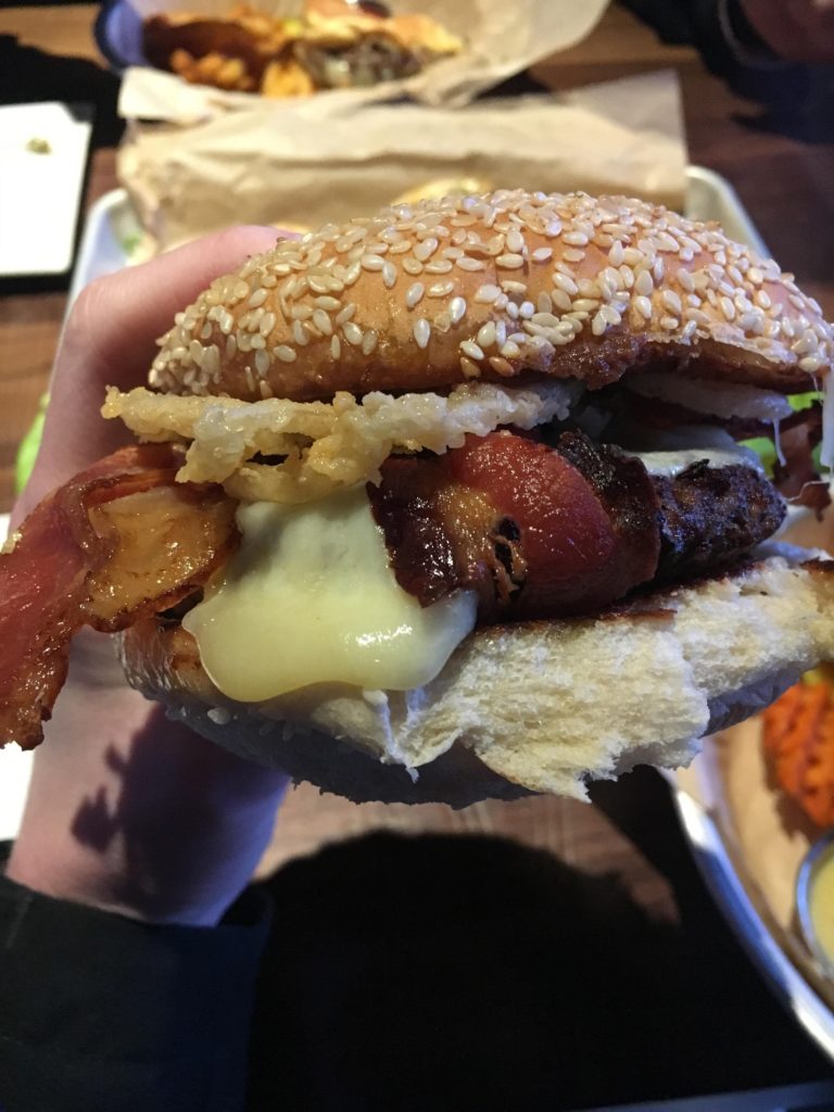 Kings' Bourbon BBQ Bacon Burger
