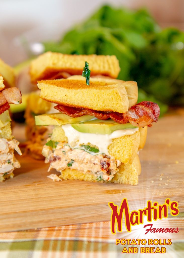 Double Decker Club Sandwich Recipes - Martin's Famous Potato Rolls and ...