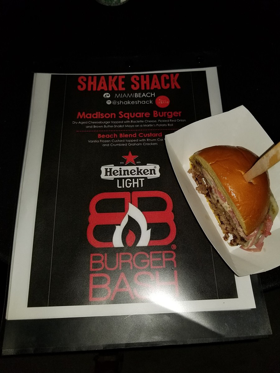 SOBEWFF Burger Bash - Shake Shack