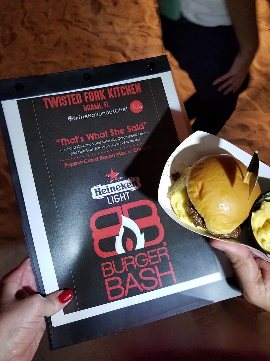 SOBEWFF Burger Bash - Twisted Fork