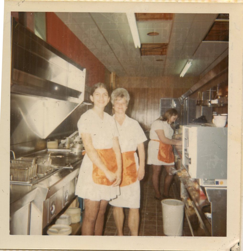 1971 - Women working in Restaurant Kitchen