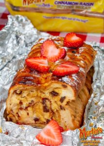 Swirl Bread Campfire French Toast Loaf