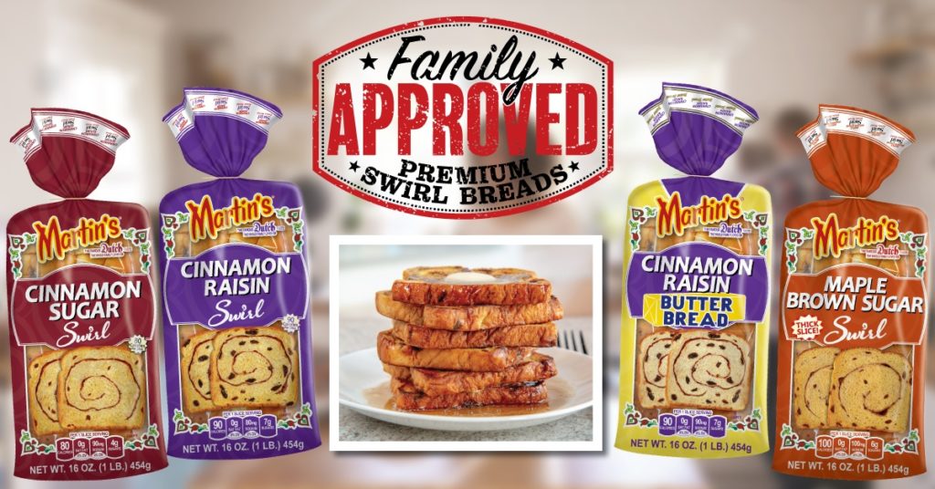 Family Approved Premium Swirl Breads