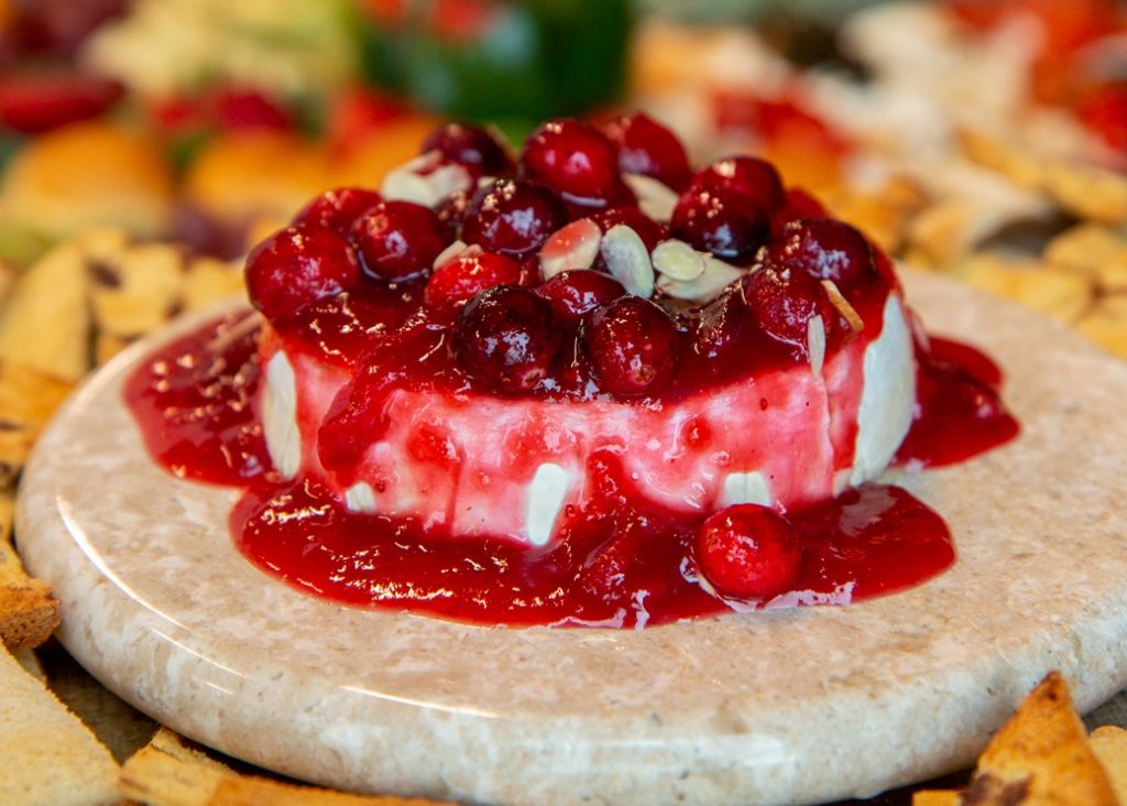 Cranberry-Almond Baked Brie