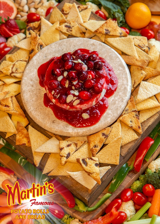 Cranberry-Almond Baked Brie