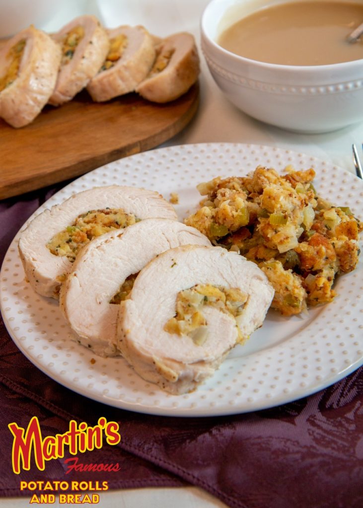 Rolled-Stuffed-Turkey-Breast5 - Martin's Famous Potato Rolls and Bread