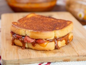Chili Cheese Dog Grilled Cheese