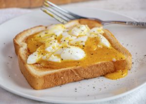 Smashed Egg Toast