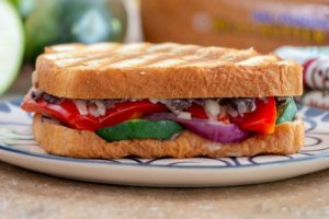 Mexican-Style Grilled Vegetable Sandwich