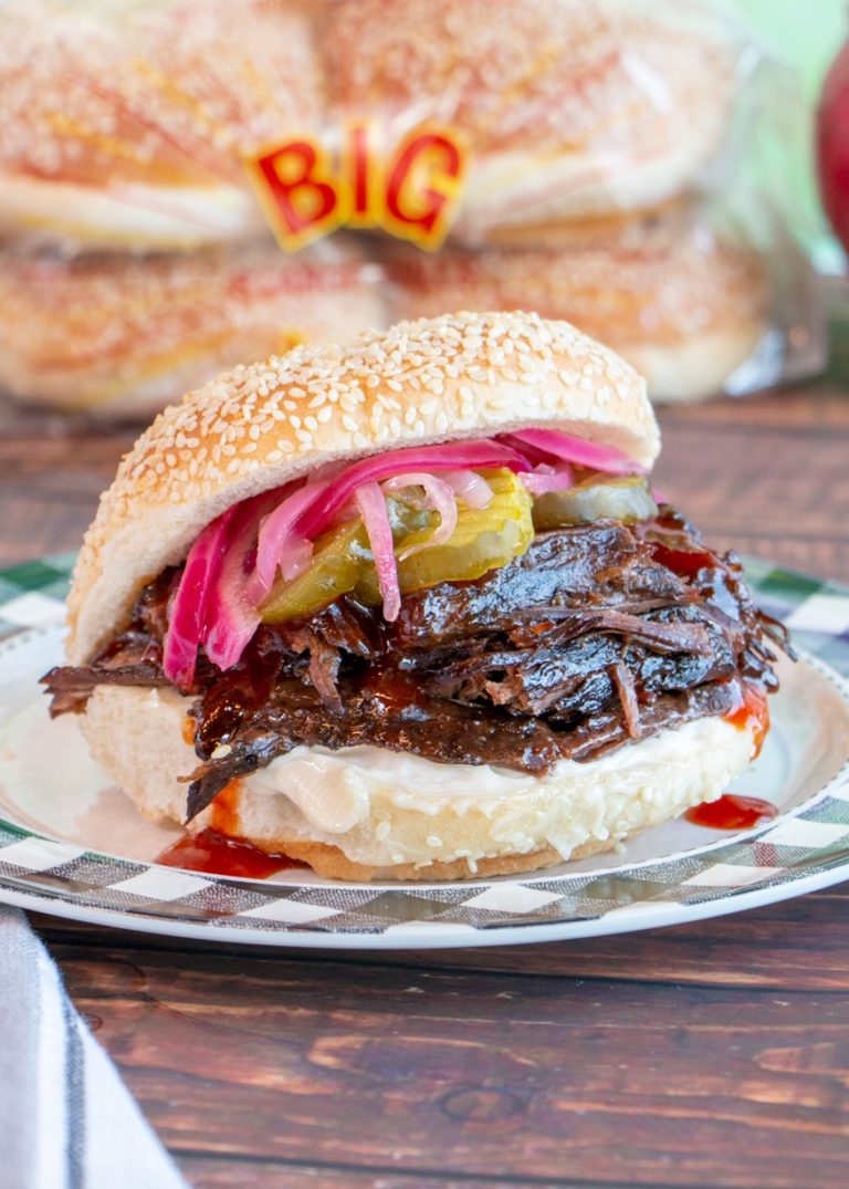 The Ultimate BBQ Brisket Sandwich {with Infographic} - Martin's Famous ...