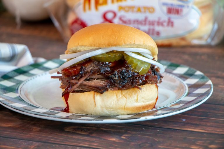 The Ultimate Bbq Brisket Sandwich With Infographic Martins Famous Potato Rolls And Bread 6107