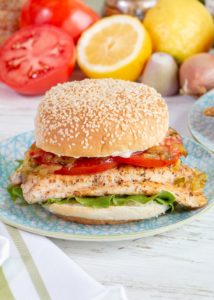Grilled Cajun Catfish Sandwich