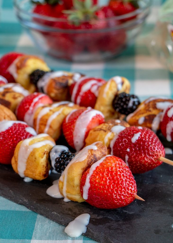 Berry French Toast Skewers