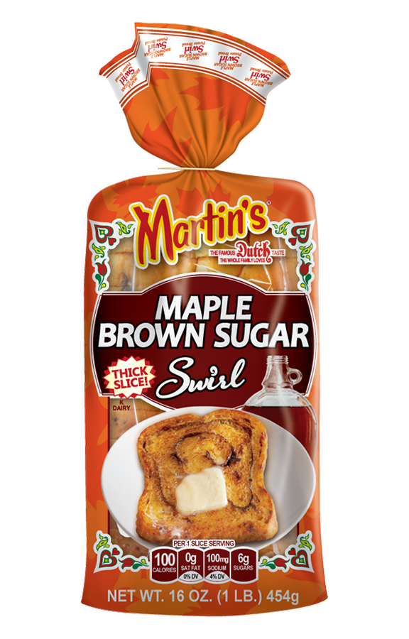 Maple Brown Sugar Swirl Potato Bread