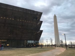 National Museum of African American History and Culture, Washington Monument