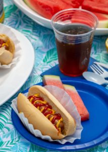 Picnic Hacks - Hot Dog in Coffee Filter