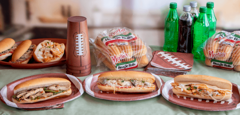 12 Hoagies For Homegating Martins Famous Potato Rolls And Bread