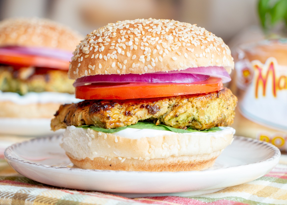 Grilled Pesto Chicken Sandwich