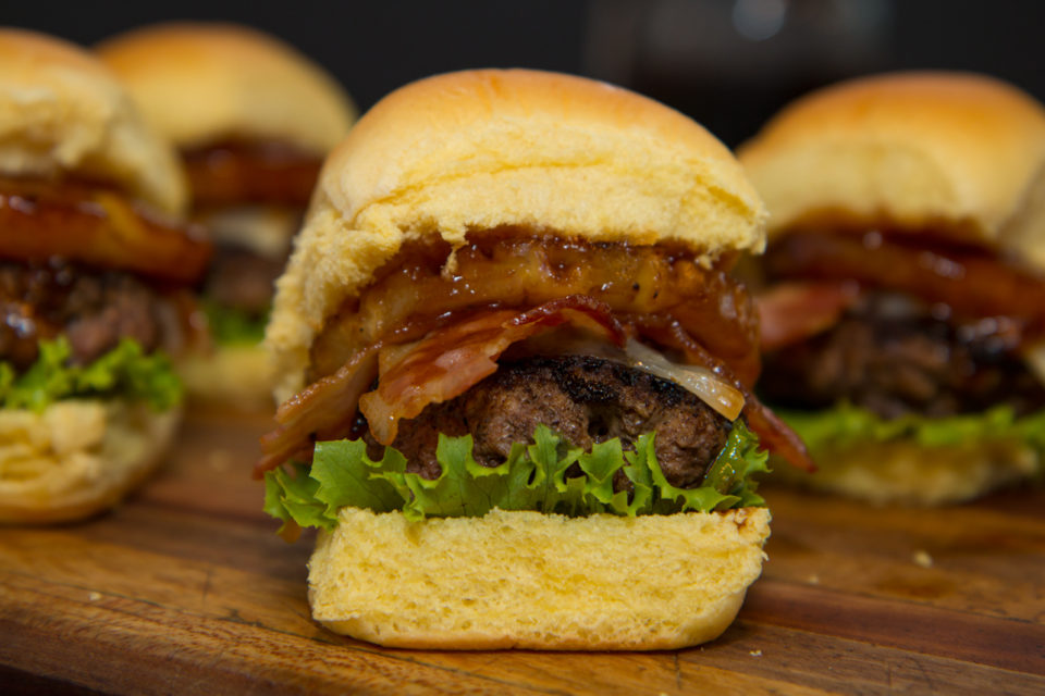 Aloha BBQ Sliders - Martin's Famous Potato Rolls and Bread