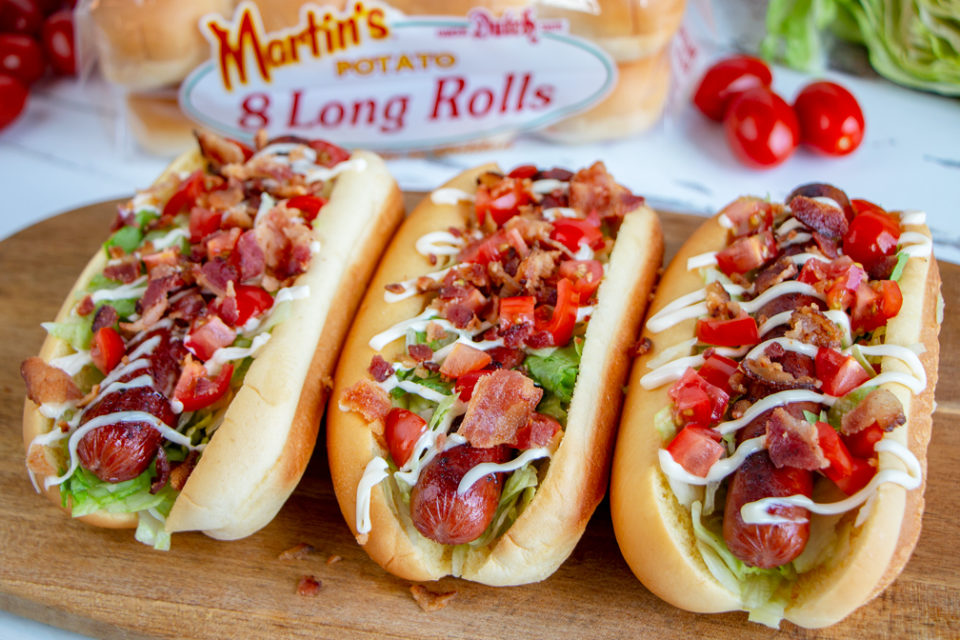 Gourmet BLT Hot Dogs 