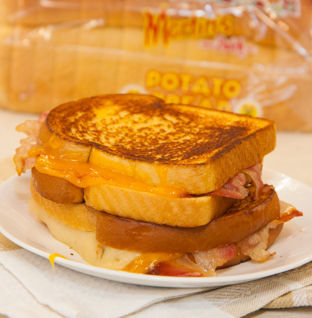 Ham & Cheese Sandwich Stackers - Martin's Famous Potato Rolls and