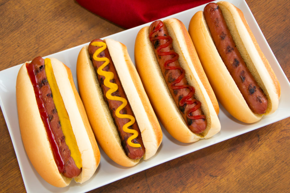 Classic Hot Dog Martin's Famous Potato Rolls and Bread