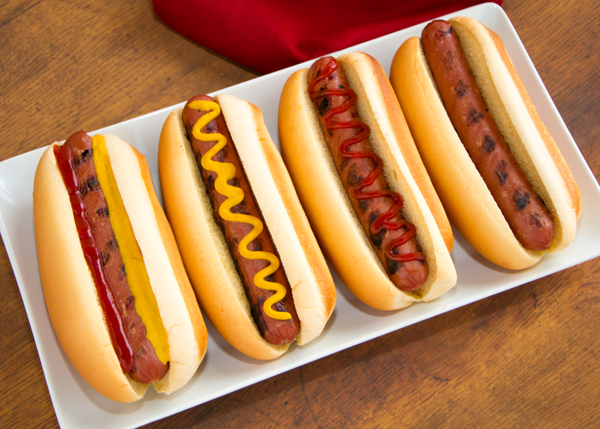 Classic Hot Dog Martin's Famous Potato Rolls and Bread