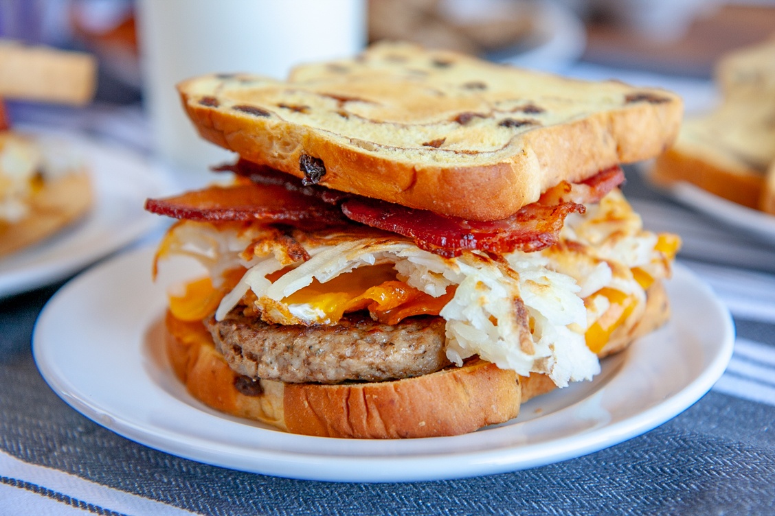 CRSPB Loaded Breakfast Sandwich