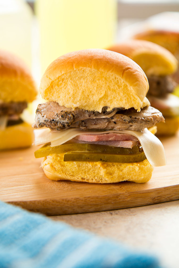 Game Day Cuban Sliders Party - Reluctant Entertainer