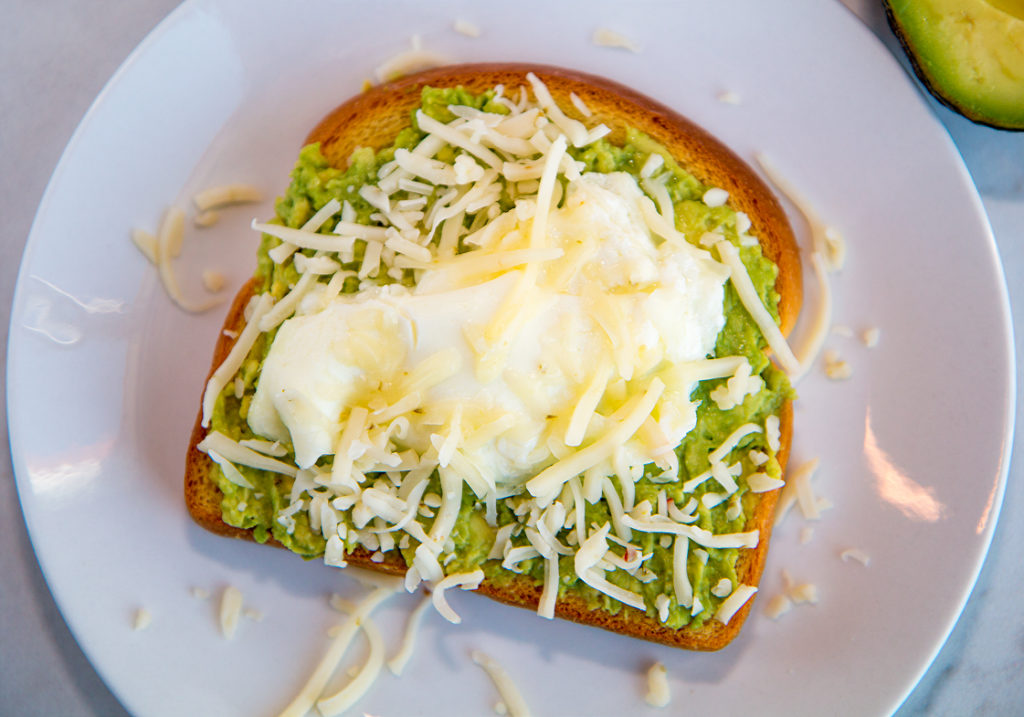 Avocado Toast with Egg White