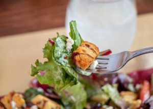 Grilled Apple Tossed Salad