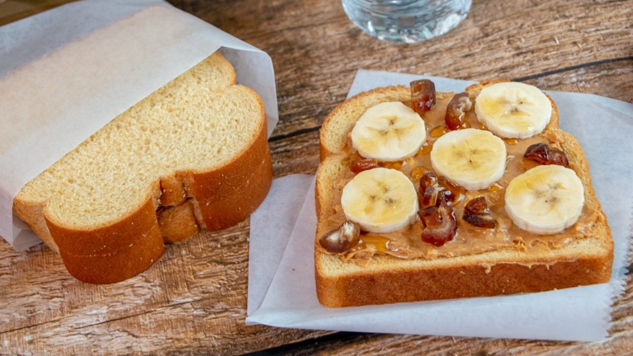 Peanut Butter Date Honey Banana Sandwiches Martin S Famous Potato Rolls And Bread