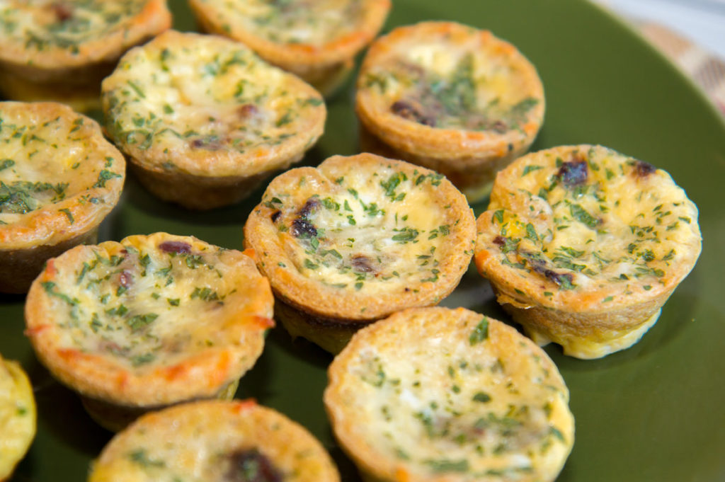Quiche Toast Cups