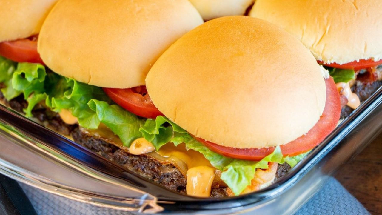 Recipe: Sheet Pan Burgers and Fries