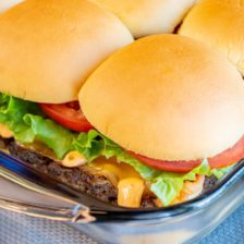 Sheet Pan Burgers