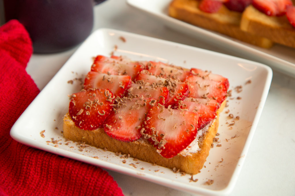 Strawberry Tiramisu Toast