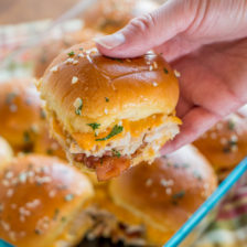 Turkey Bacon Ranch Sliders