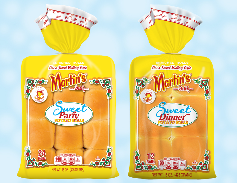 Martin's Potato Rolls Launch New "Sweet Rolls" Martin's Famous Potato