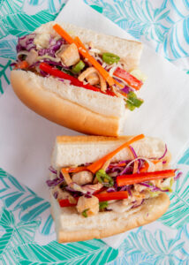 Asian Chopped Chicken Hoagie