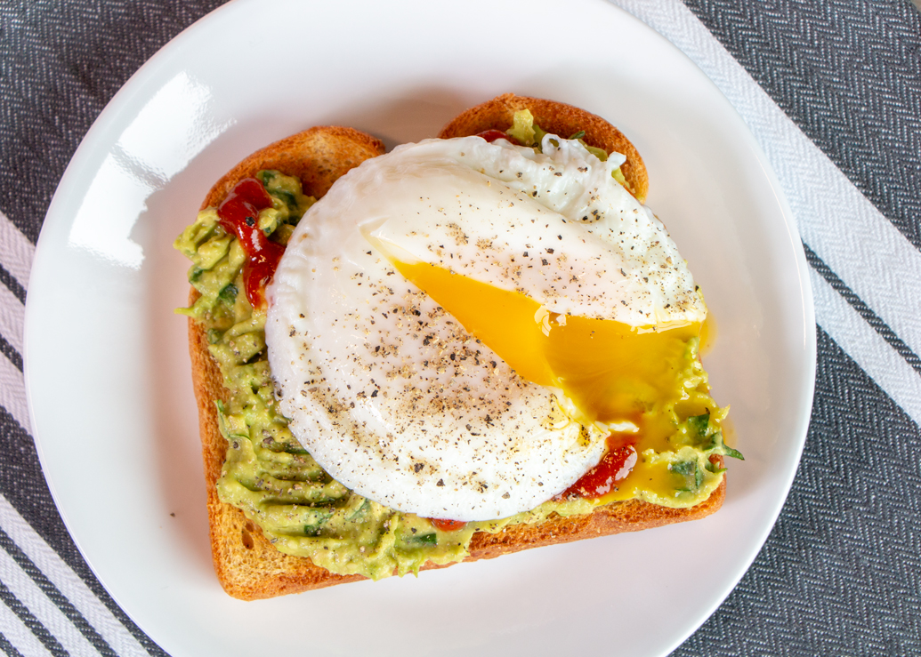 Avocado Toast with Poached Egg - Martin's Famous Potato Rolls and Bread ...