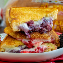 Berry Grilled Cheese (2 Ways)