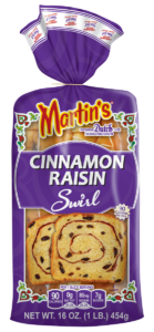 Cinnamon Raisin Swirl Potato Bread package