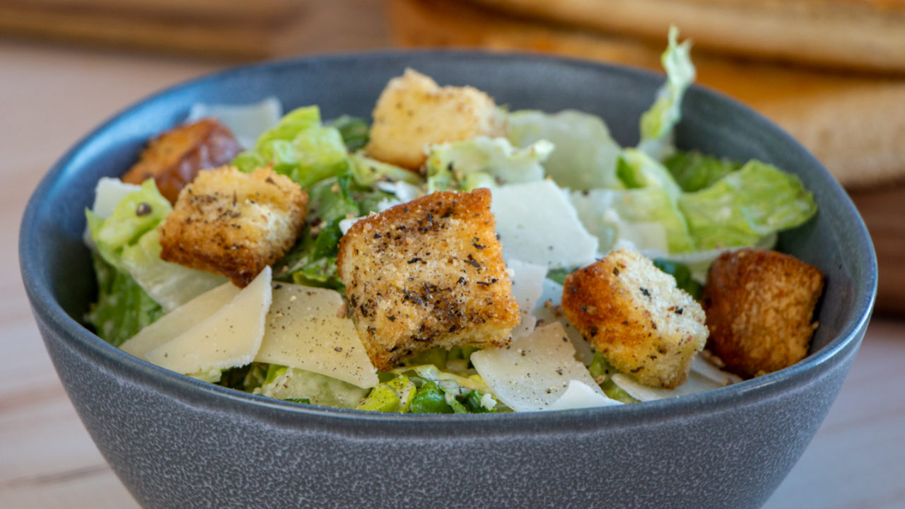 Garlic Parmesan Croutons - Martin's Famous Potato Rolls and Bread