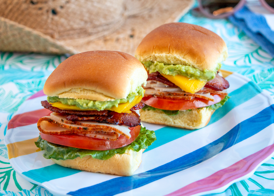 California Club Sliders - Martin's Famous Potato Rolls And Bread ...