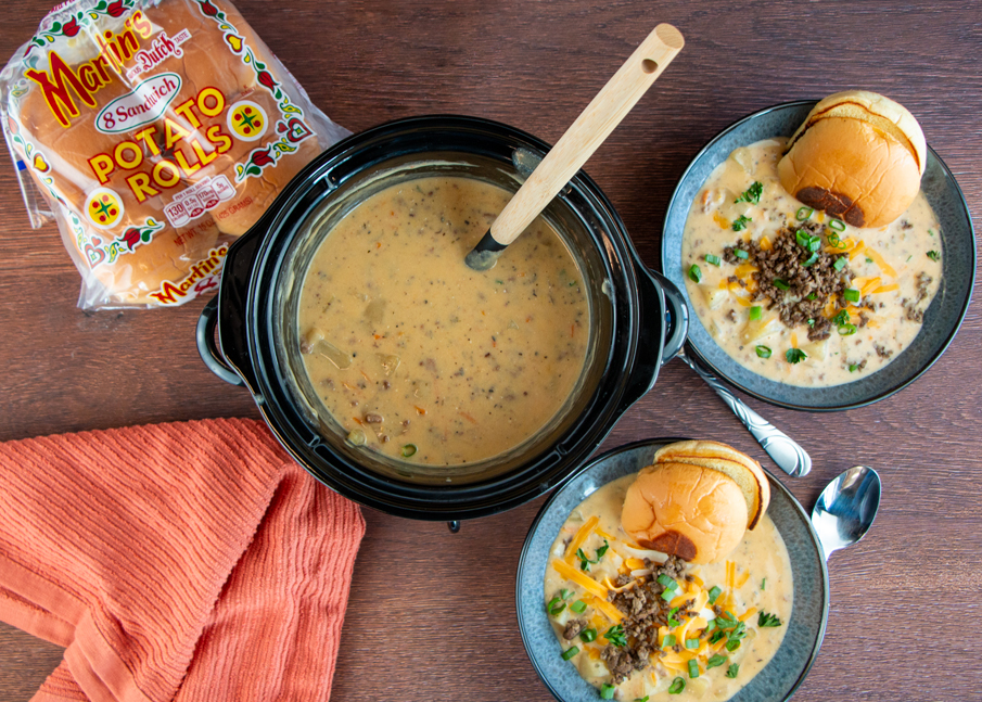 Cheeseburger Soup
