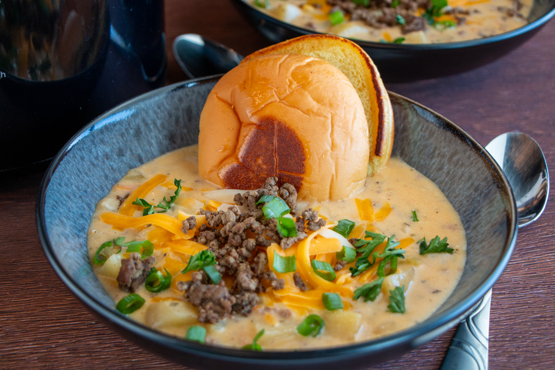 Cheeseburger Soup